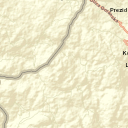 Grad Čabar Street Map