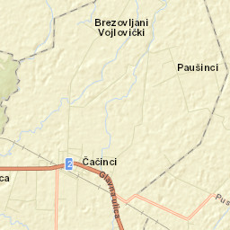 Čačinci Street Map