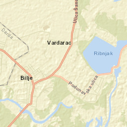 Bilje Street Map