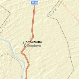 Doroslovo Street Map