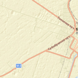 Bečej Street Map
