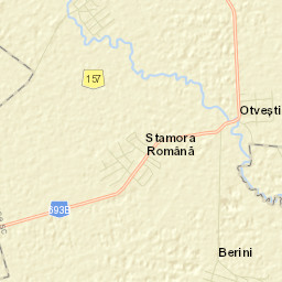 Comuna Sacoşu Turcesc Street Map