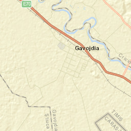 Gavojdia Street Map