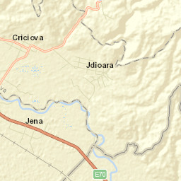 Comuna Criciova Street Map