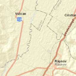 Râşnov Street Map