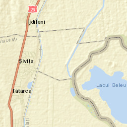 Comuna Tuluceşti Street Map