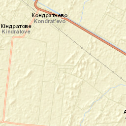 Kondratyevo Street Map