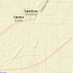 Svetloye Street Map