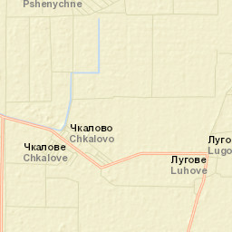 Chkalovo Street Map