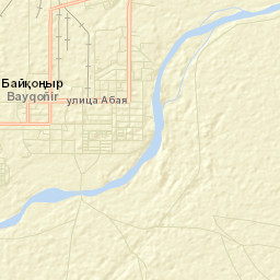 Baikonur Street Map