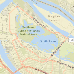 North Portland Street Map