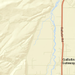 Four Corners Street Map