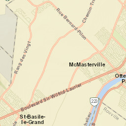 Otterburn Park Street Map