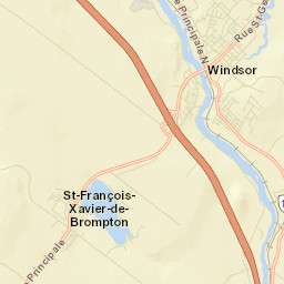 Windsor Street Map