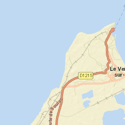 Le Verdon-sur-Mer Street Map