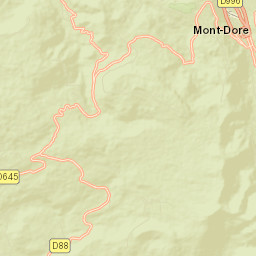 Mont-Dore Street Map