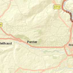 Issoire Street Map
