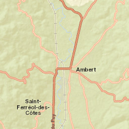 Ambert Street Map