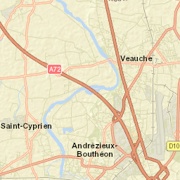 Saint-Cyprien Street Map