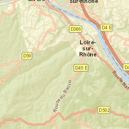 Chasse-sur-Rhône Street Map