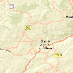 Maubec Street Map