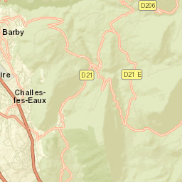Barby Street Map
