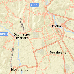 Camburzano Street Map