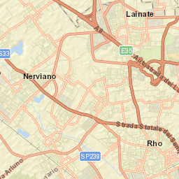 Pogliano Milanese Street Map