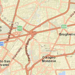 Brugherio Street Map