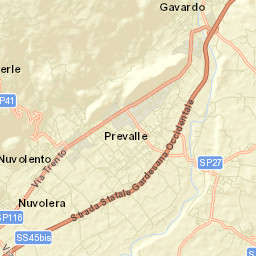 Calvagese della Riviera Street Map