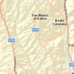 San Mauro di Saline Street Map