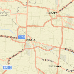 Noale Street Map