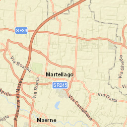 Maerne Street Map