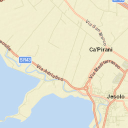 Iesolo Street Map