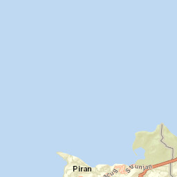 Piran Street Map