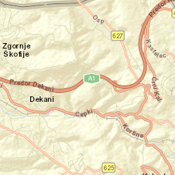 Sv. Anton Street Map