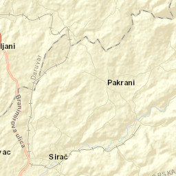 Sirač Street Map