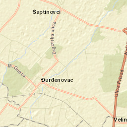 Đurđenovac Street Map