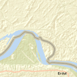 Erdut Street Map