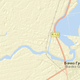 Bačko Gradište Street Map