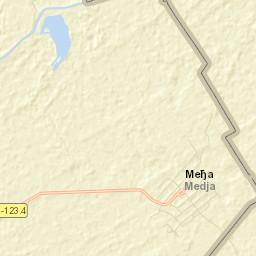 Međa Street Map