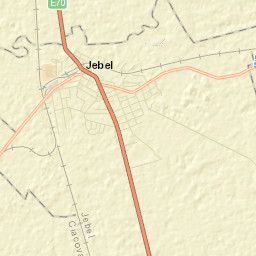 Comuna Jebel Street Map