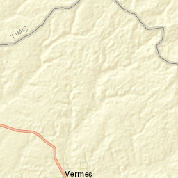 Comuna Vermeş Street Map