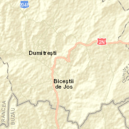 Dumitrești Street Map