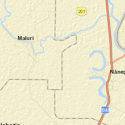 Năneşti Street Map