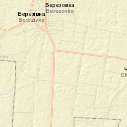 Berezovka Street Map