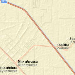 Zorkino Street Map