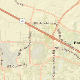 Rockcreek Street Map