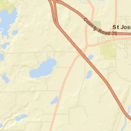 Saint Joseph Street Map