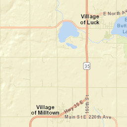 Luck Street Map